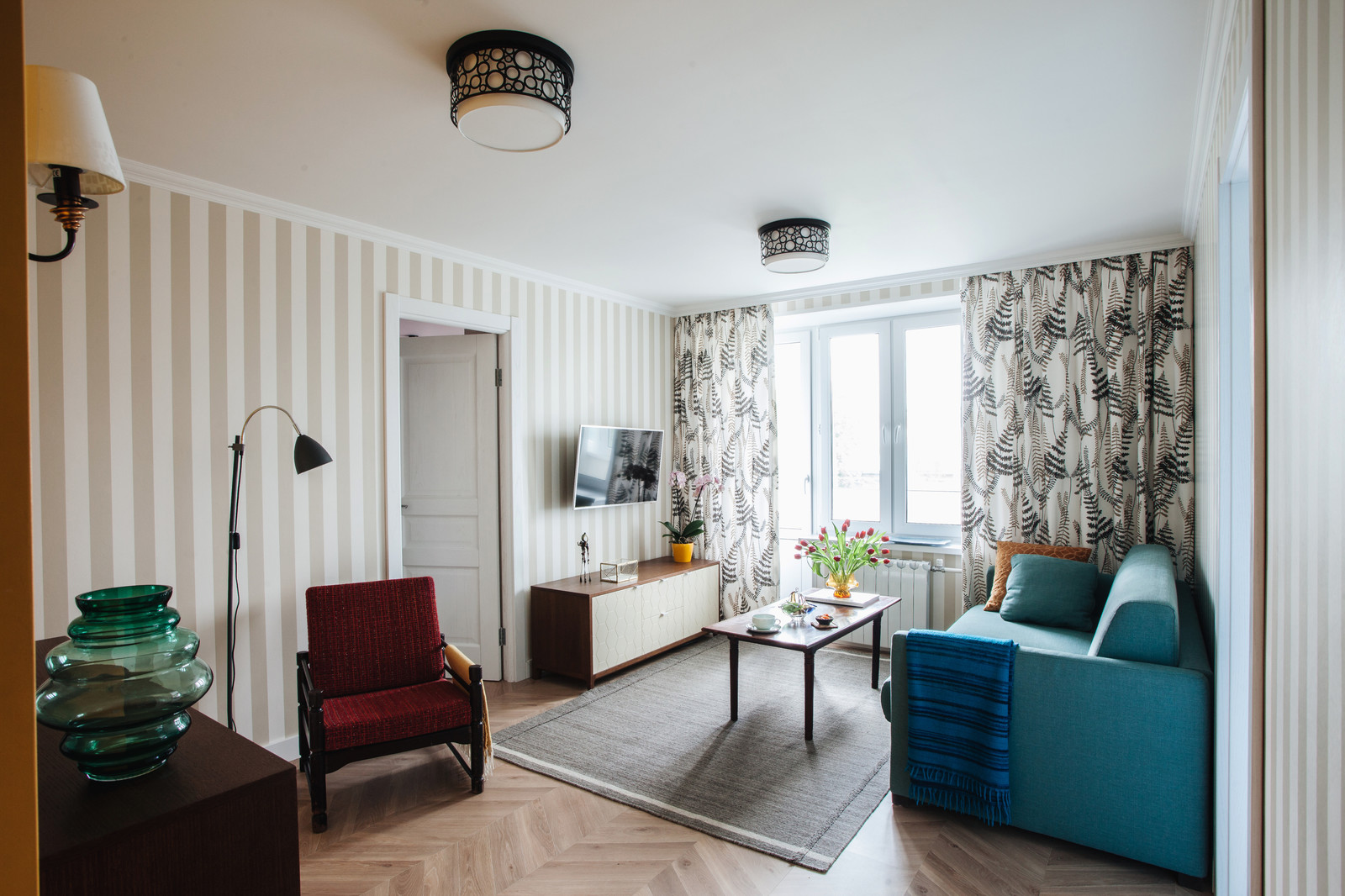 Яркая квартира