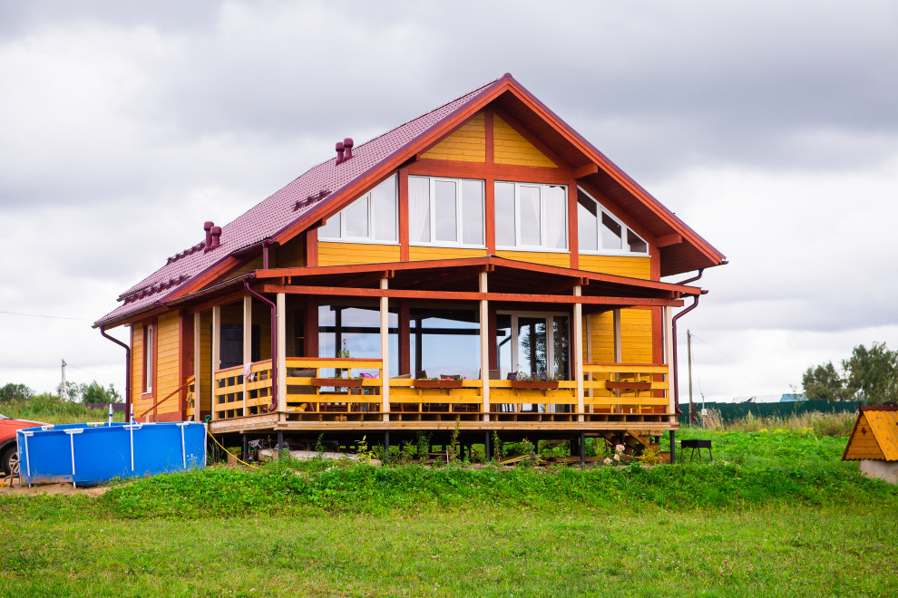 Фахверковый дом. Волоколамский район МО.