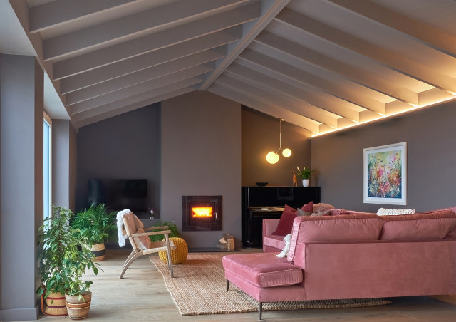 Blessington Residence contemporary-living-room
