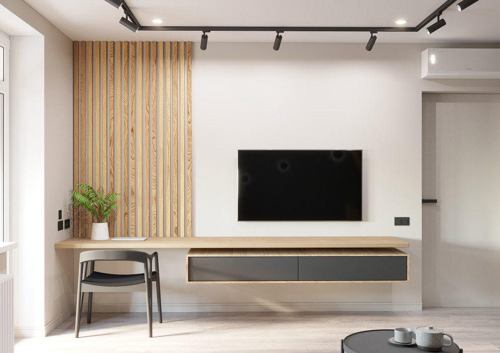 Two-room apartment for a single man