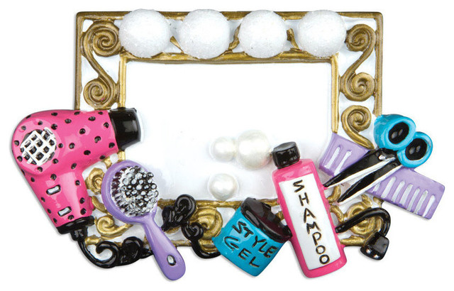 Personalizable Occupation Ornament Hair Stylist Contemporary
