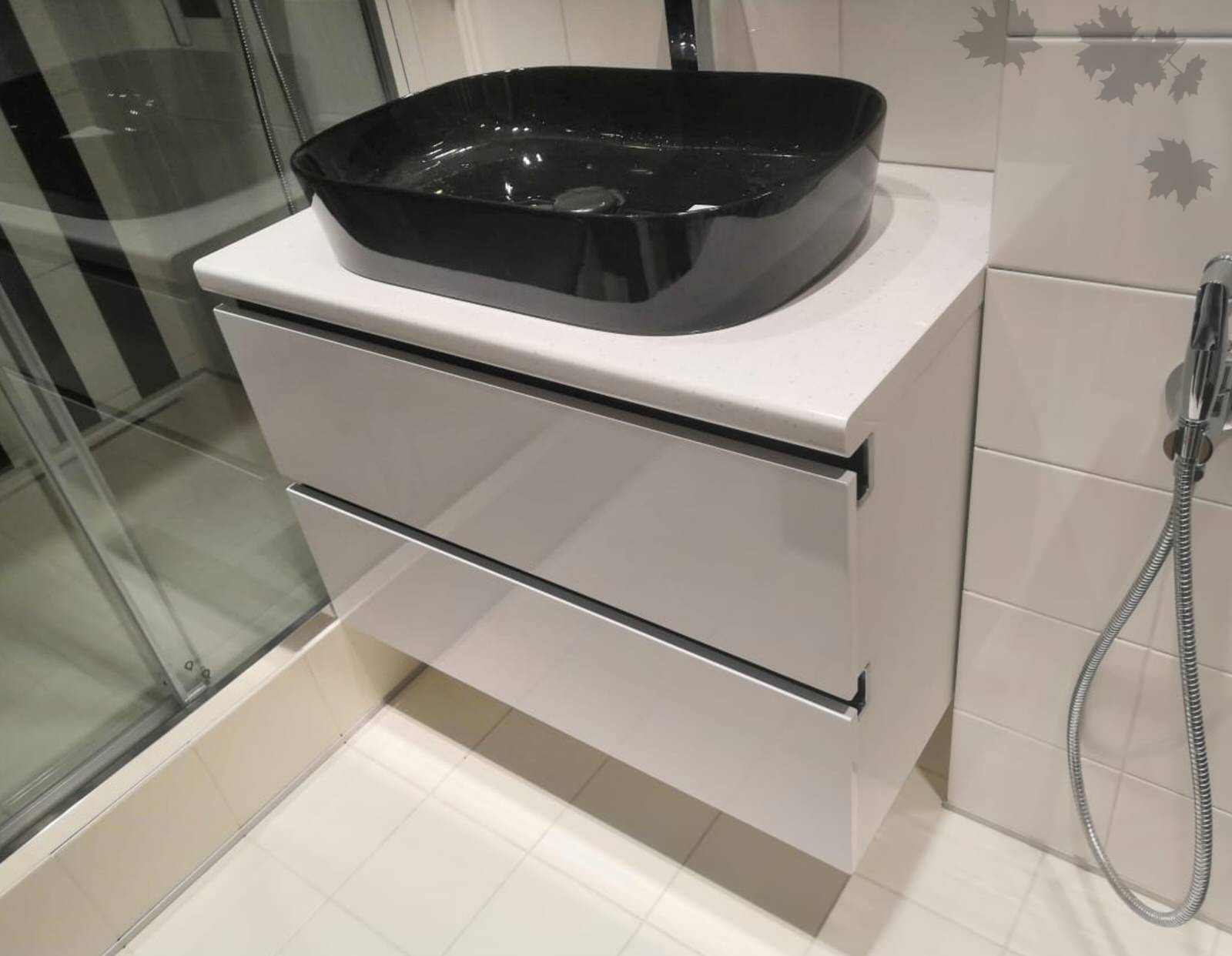 Меблировка ванной комнаты.