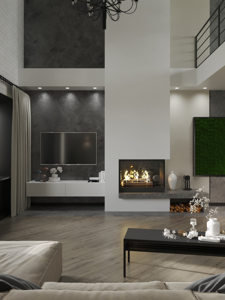 Коттедж 4 этажа