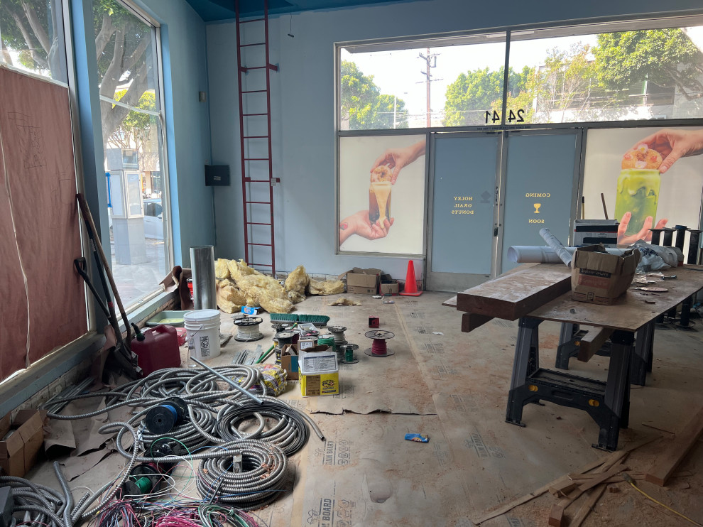 Restaurant remodel