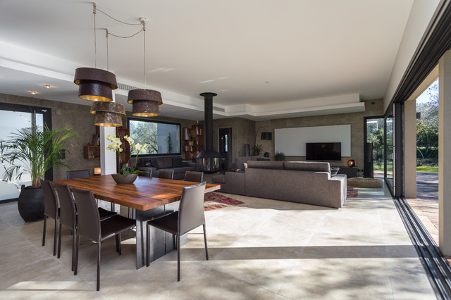 Maison d'architecte contemporary-dining-room