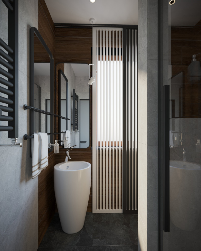 Дом 120 кв.м. _Санузел_ Современный стиль