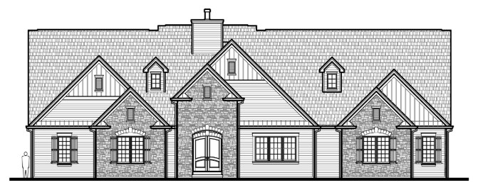 Custom Homes Renderings