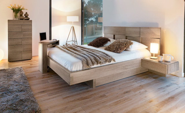 Mervent Smoked Oak  Modern  Bedroom  Toronto by 