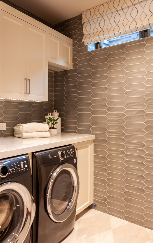 Mid-Century Modern With a View - Midcentury - Laundry Room - San Diego