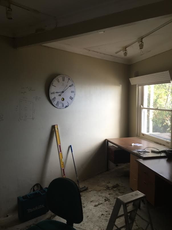 Rebuild of a storm damaged room