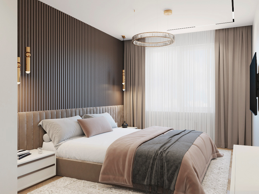 Проект спальни, 20м.кв