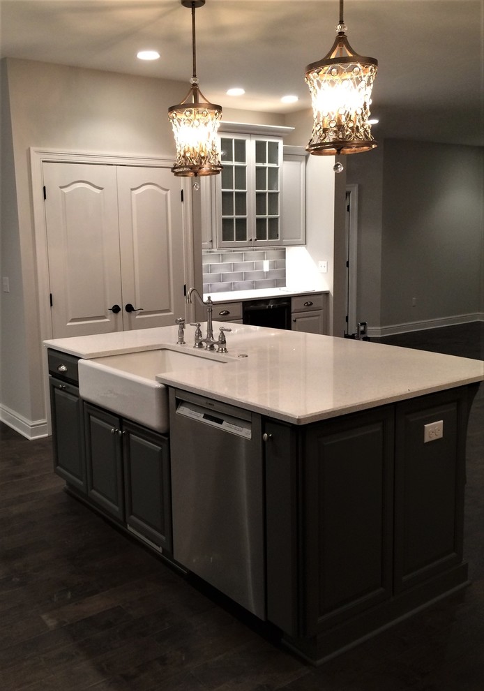 Traditional kitchen with modern touch