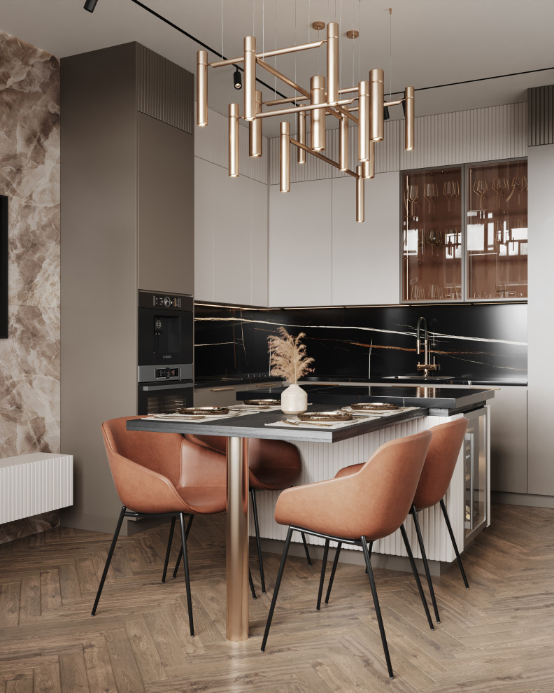 ЖК HEADLINER, дизайн-проект квартиры 102 кв.м.