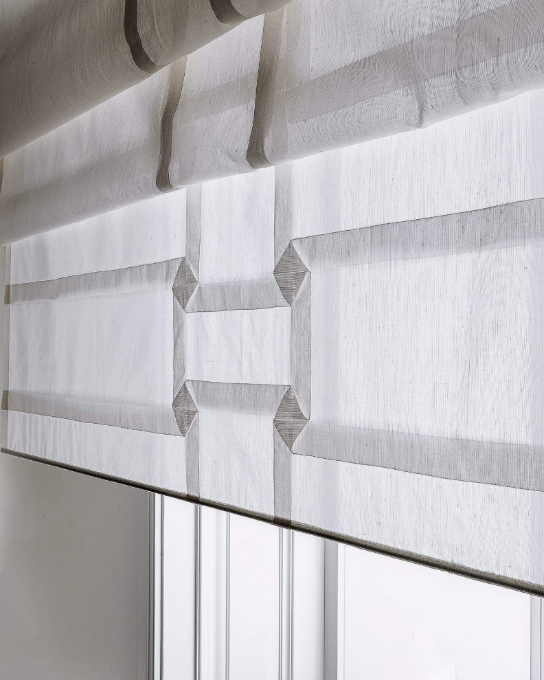 Римская штора для салона штор