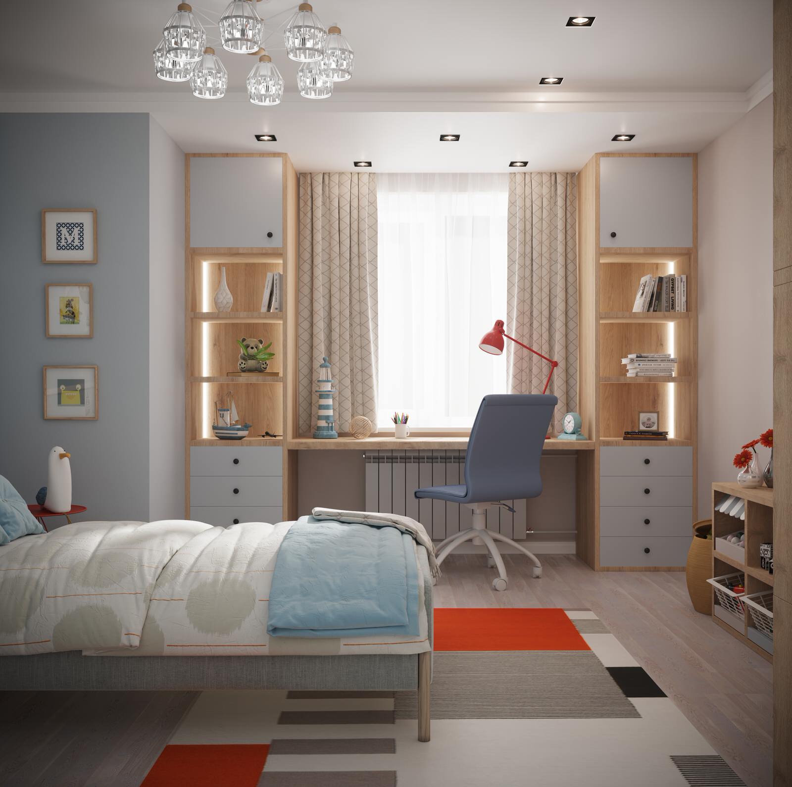 Проект квартиры 100м2