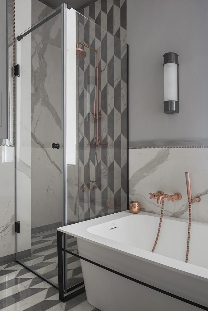 Мансардная квартира в поселке Довиль