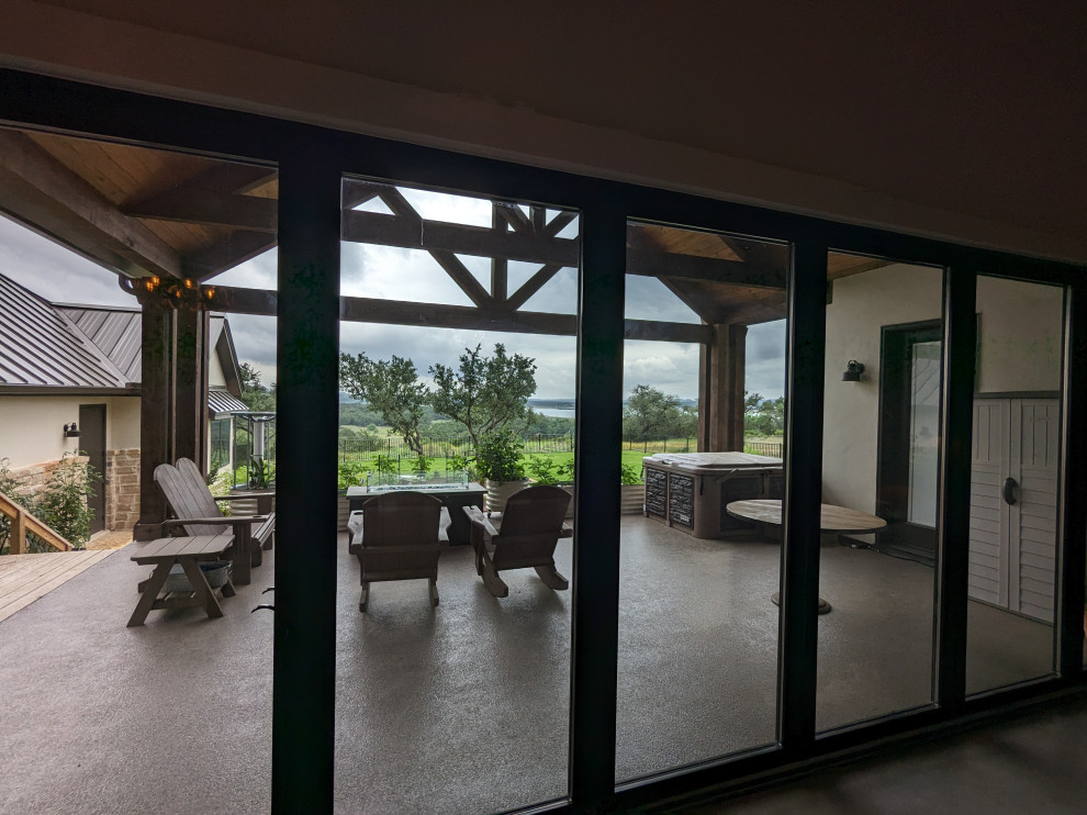 Covered Terrace
