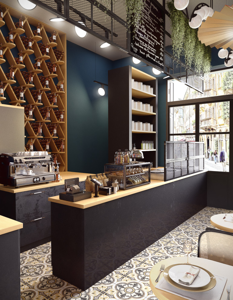 Кафе в Милане "Pasternak"