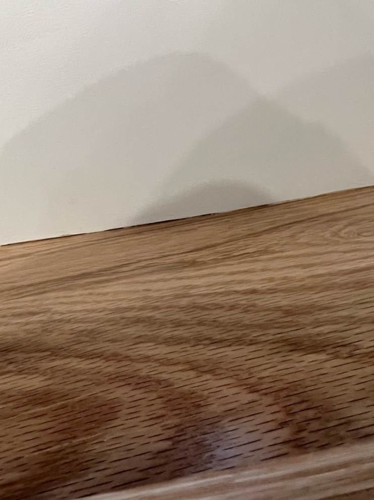 Help with gap between stair tread and riser