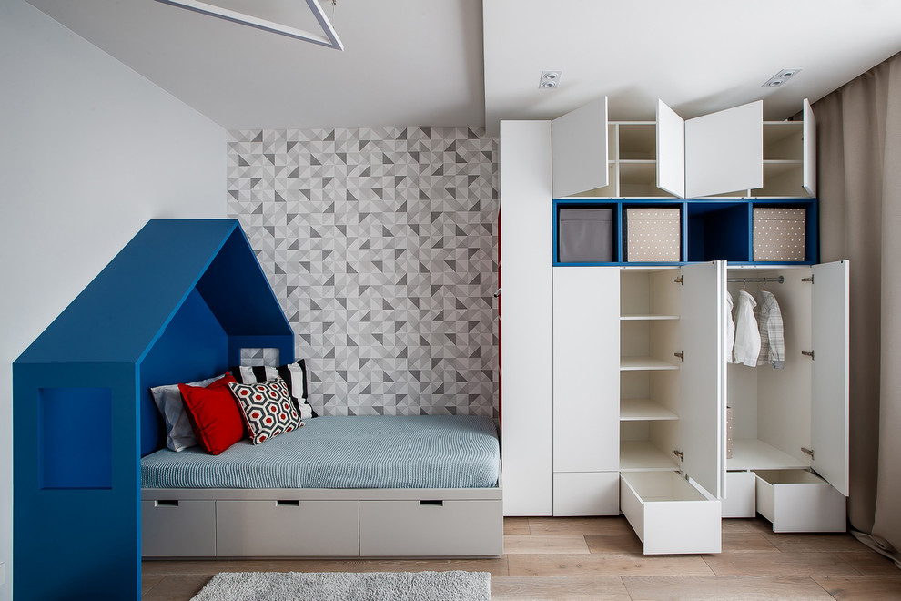 Квартира современной семьи с двумя детьми