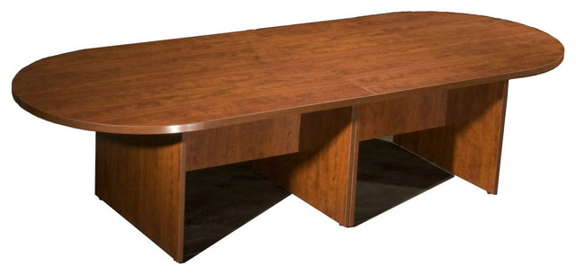 10Ft Race Track Conference Table - Cherry