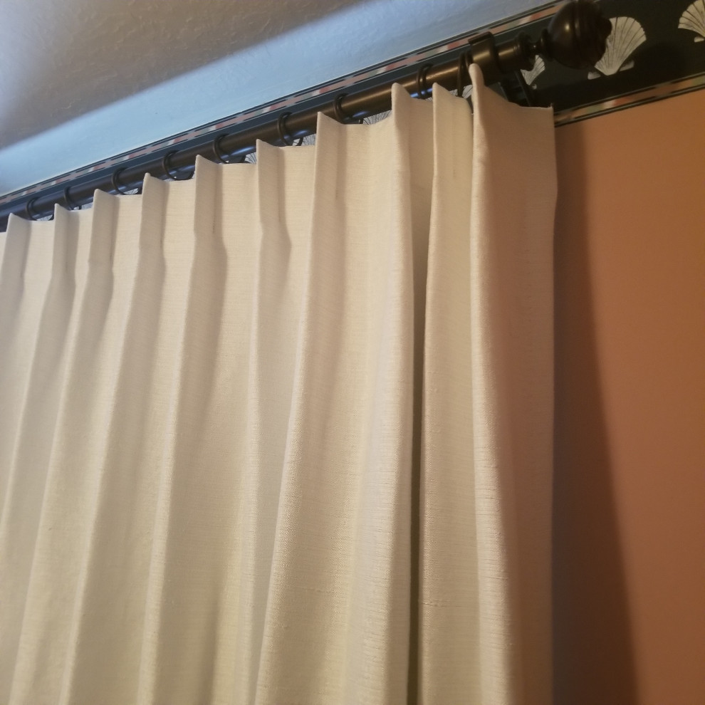 Drapery Install on Magruder