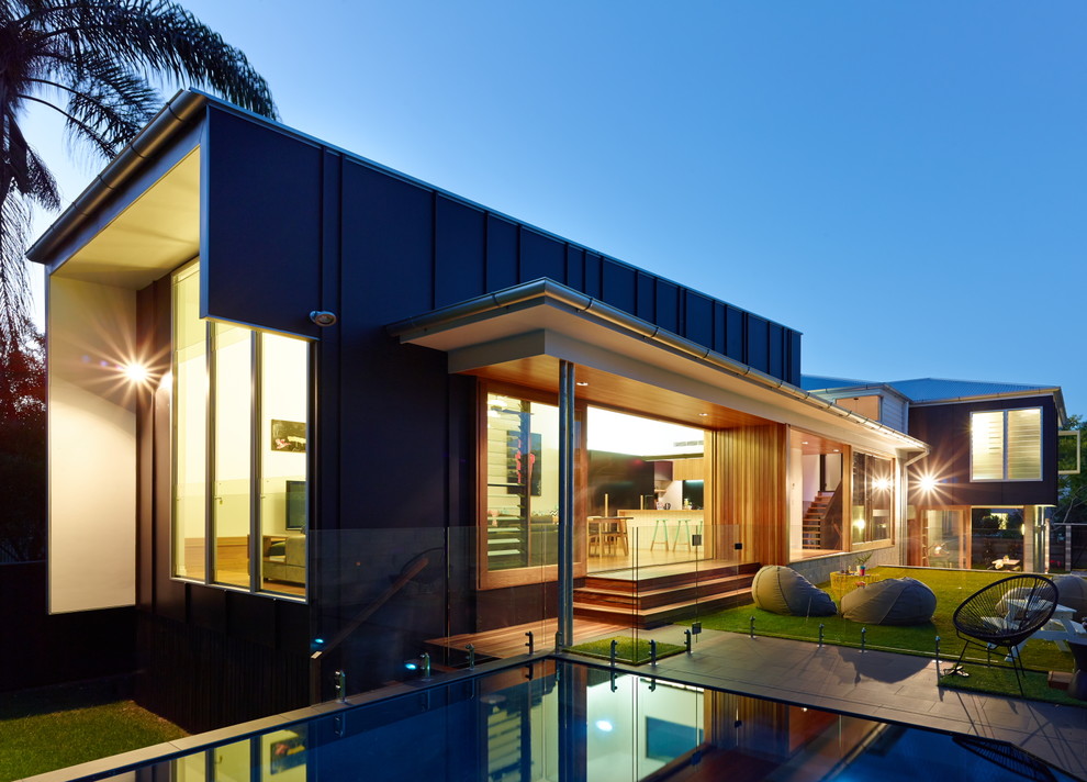 Inspiration for a contemporary home in Brisbane.