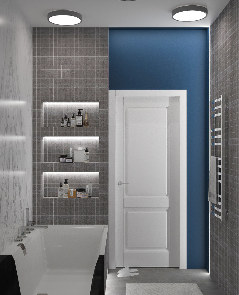 С/у и ванная комната в квартире холостяка, г. Краснодар, ул. Стахановская, д.1