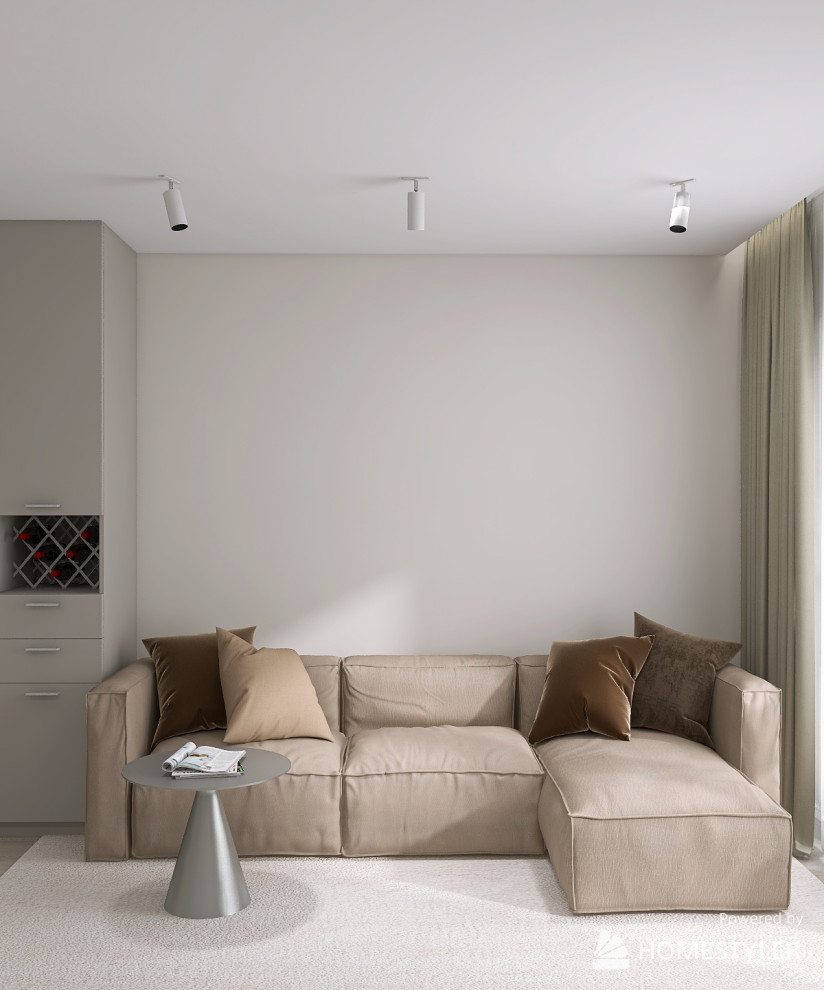 Проект 3-комнатной квартиры