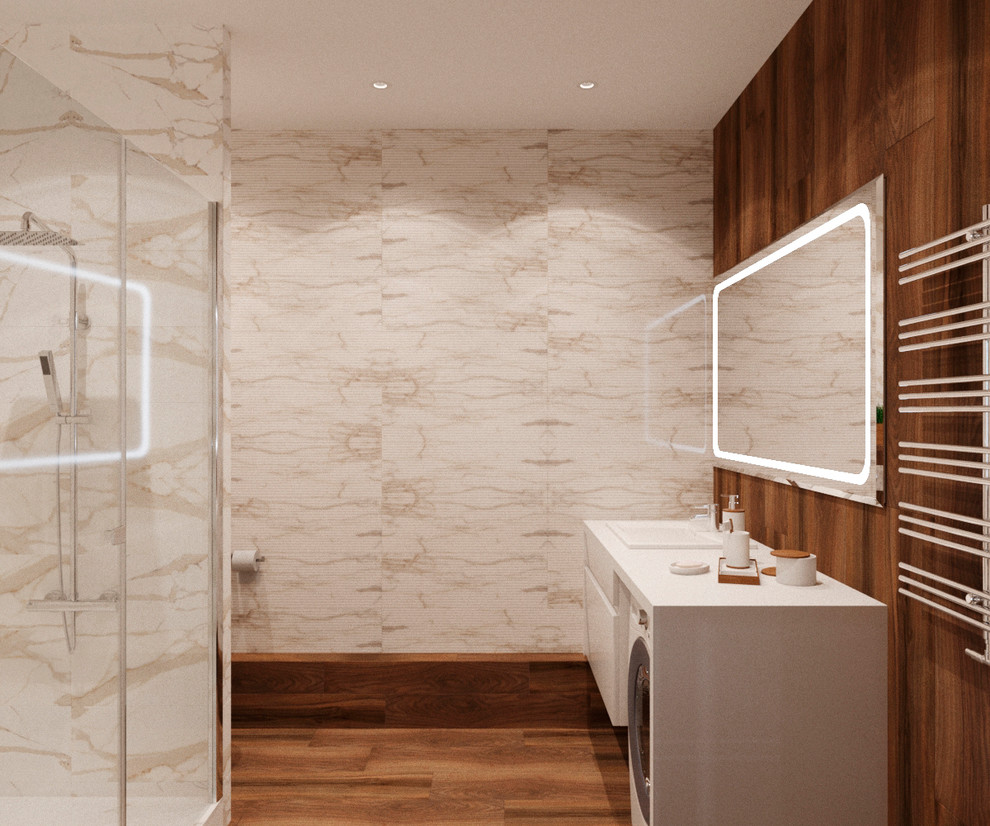 Мужская квартира в шоколадных тонах