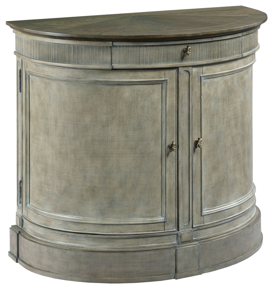 American Drew Savona Demilune Bachelor Chest - Farmhouse - Nightstands And  Bedside Tables - by Unlimited Furniture Group | Houzz