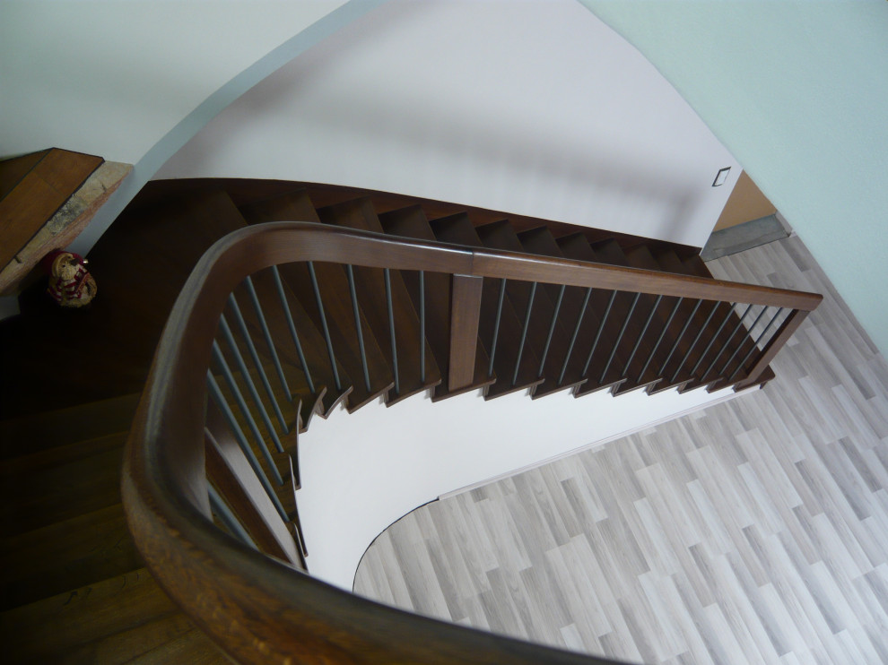 This is an example of a traditional staircase in Dresden.