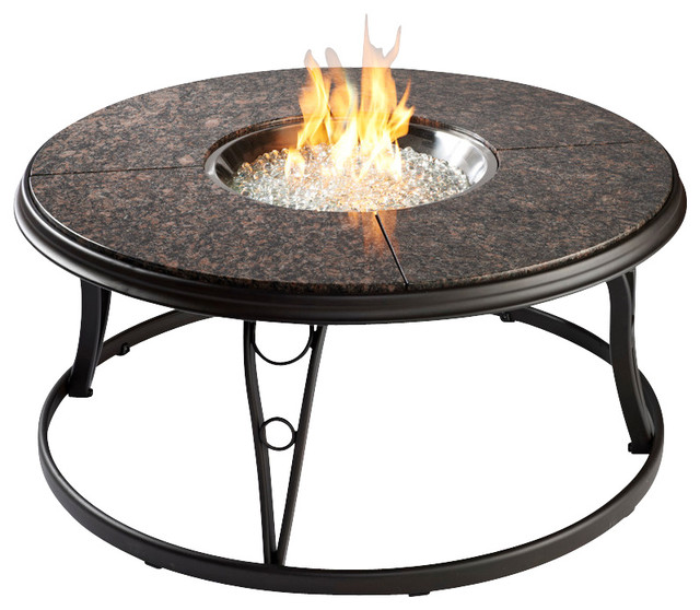 Granite Round Fire Pit Table Traditional Pits By Granite 42 Round Fire Pit Table Traditional Pits