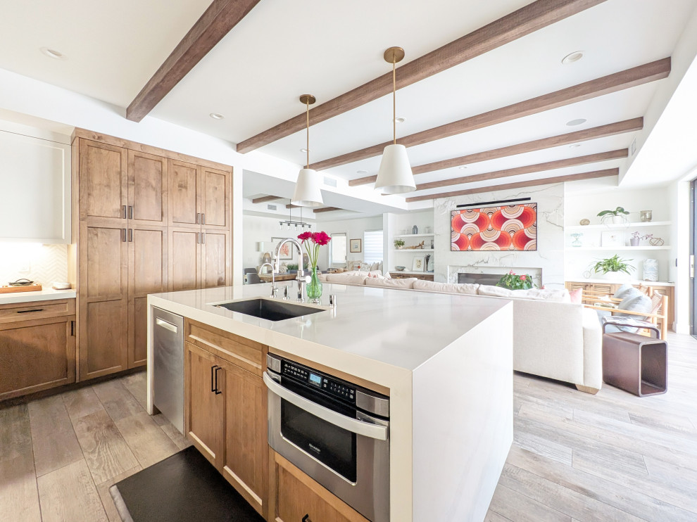 Extensive Remodel, New Second Floor and Roof Deck in La Jolla