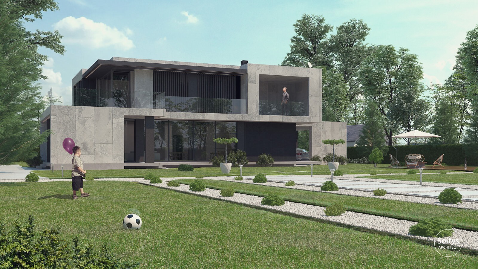 Дворовый фасад