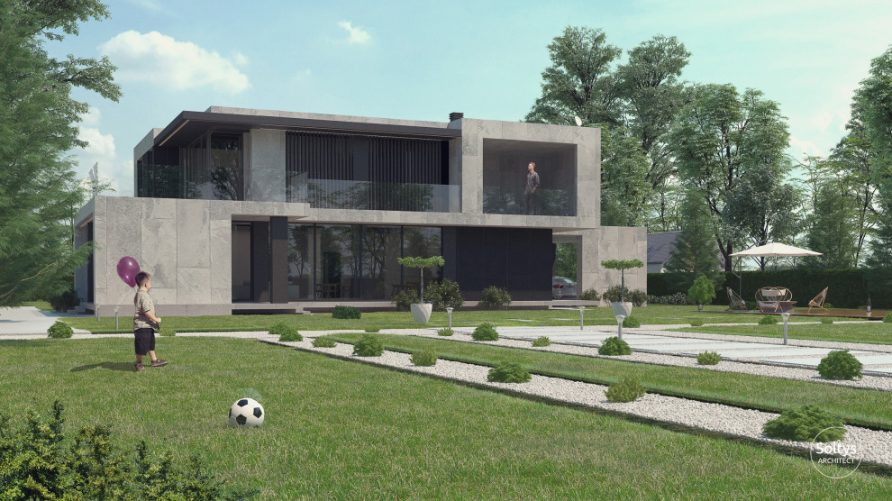 Дворовый фасад