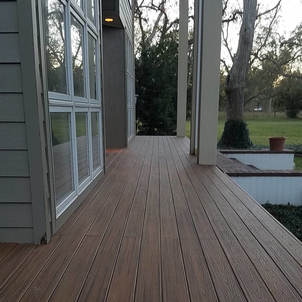 Beautiful Trex Custom Deck Traditional Porch Houston By Mb Land Design 9757