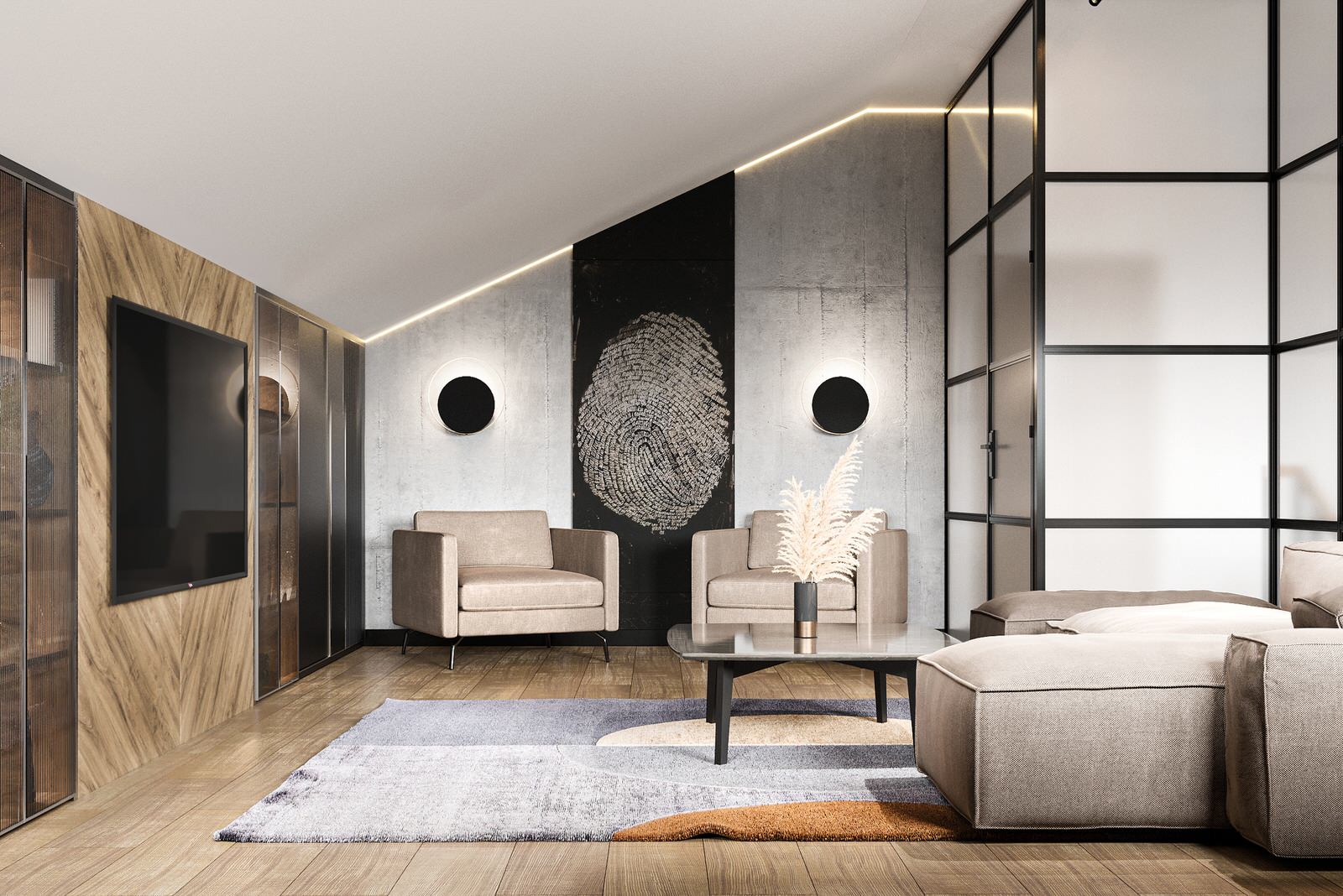 Дом в стиле минимализм