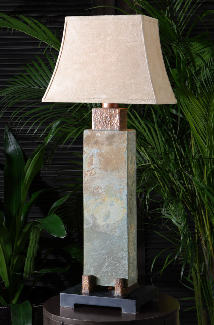Uttermost Slate Table Lamp, Slate Floor Lamps