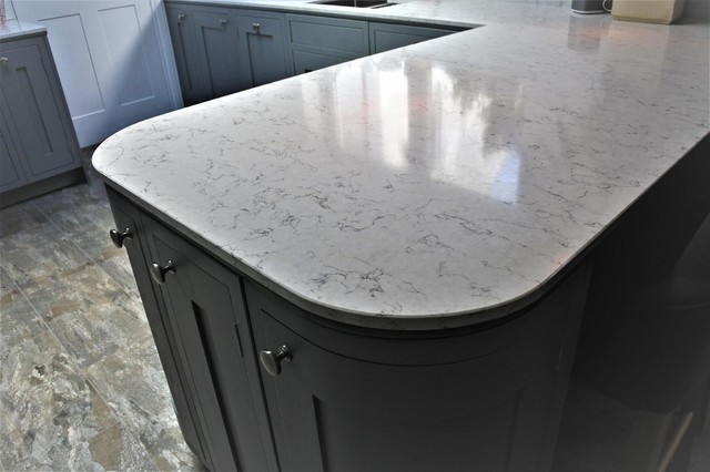 White arabesque silestone - Modern - Glasgow - by Glenlith Interiors