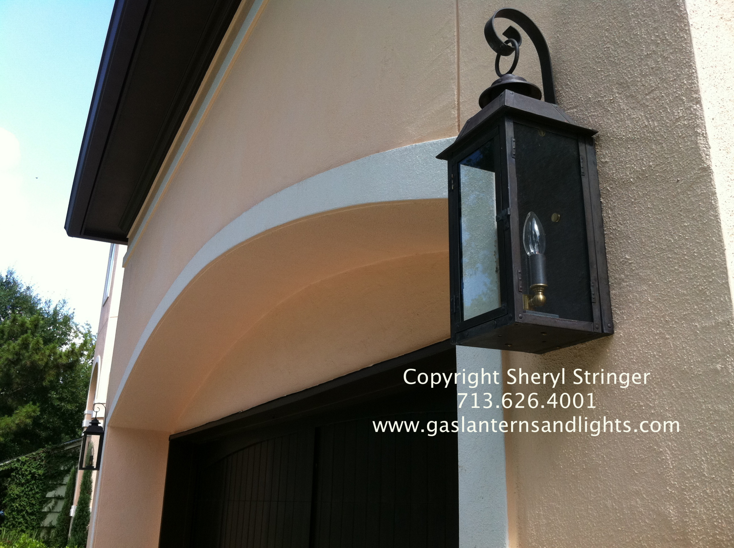 Sheryl's Style 3 Transitional Flush Mount Lanterns by Garage