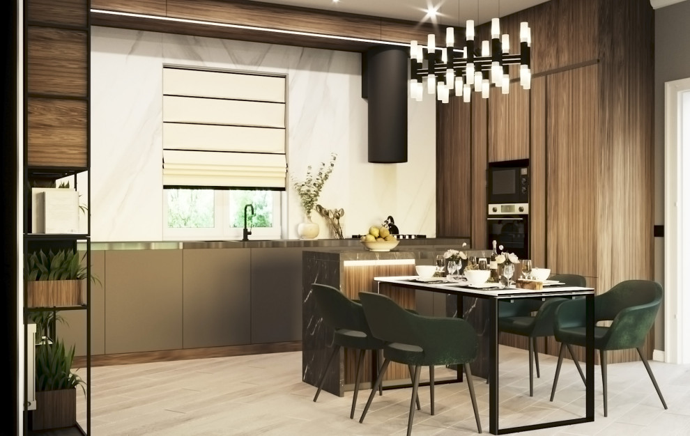 Кухня-гостиная, 40 м2