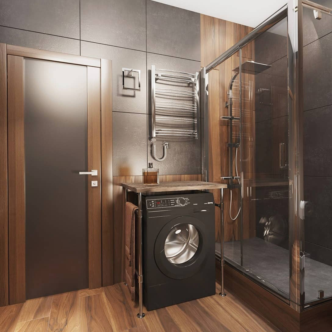 Квартира в стиле лофт 107 кв.м