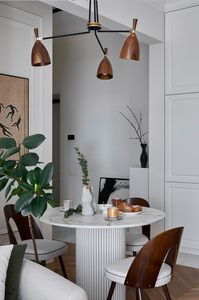 Дизайн  квартиры в стиле Mid-century