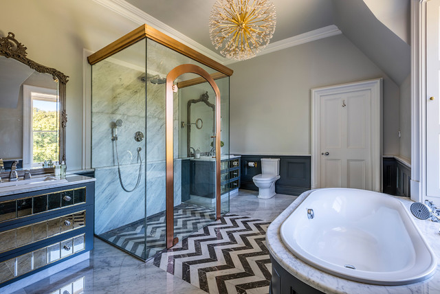 South Dublin transitional-bathroom