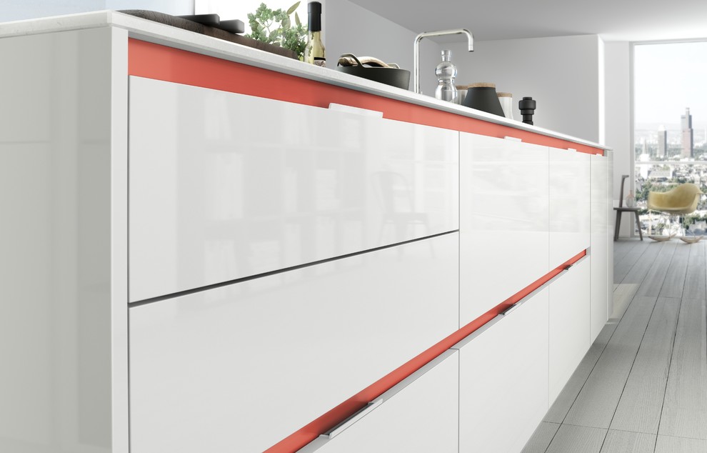 Example of a minimalist home design design in Philadelphia