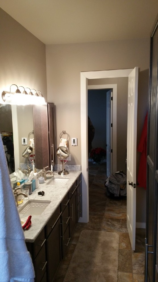 Inspiration for a transitional bathroom remodel in Seattle