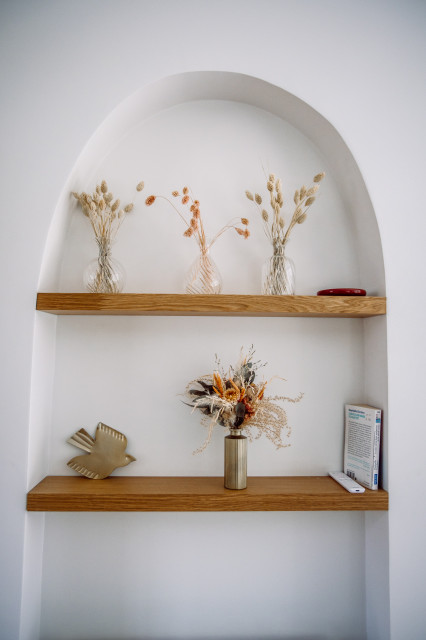 R&eacute;novation compl&egrave;te d'une maison modern-vardagsrum