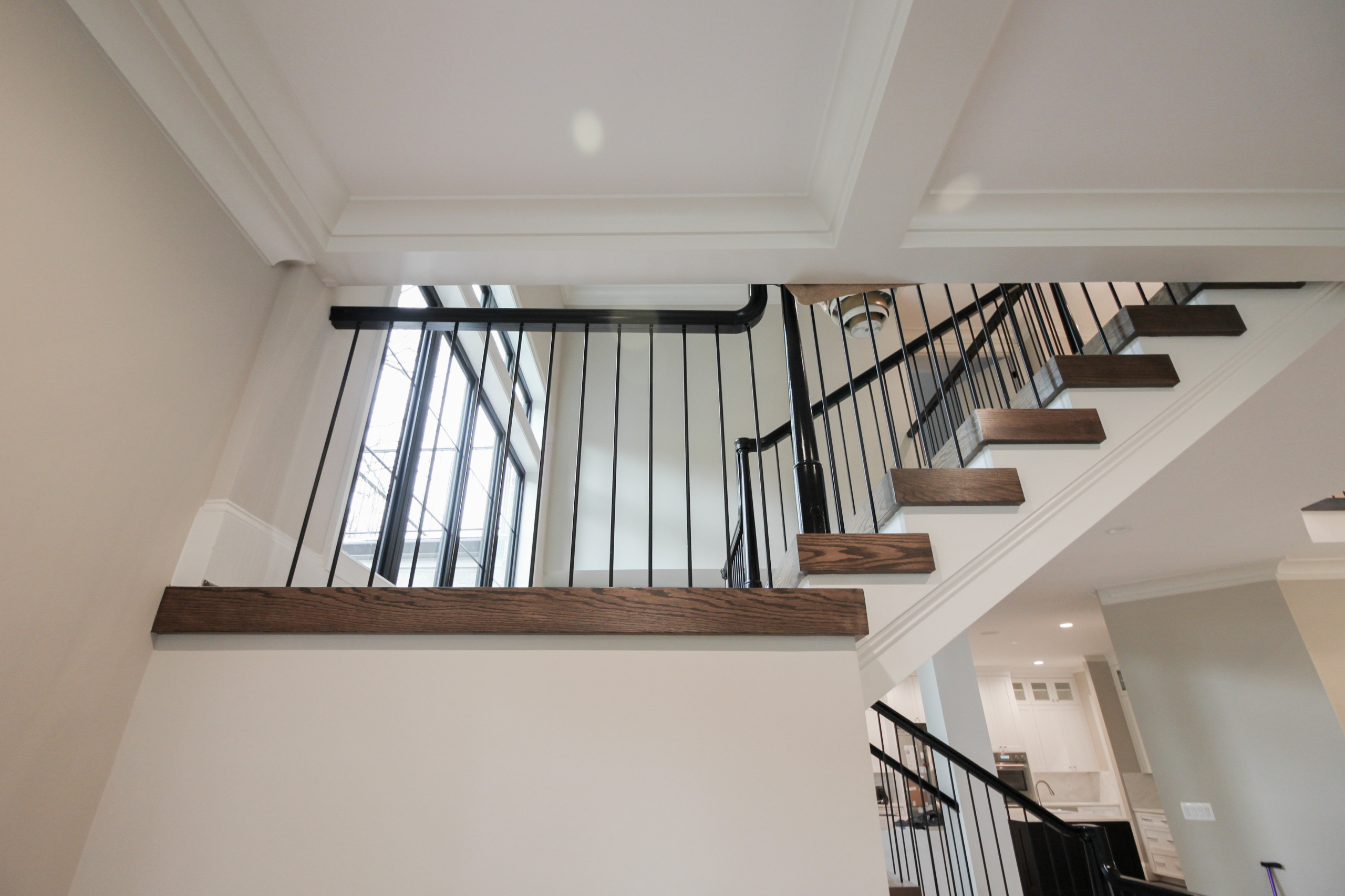 89_Eclectic and Edguy Staircase in French Contemporary Residence, McLean VA 2210