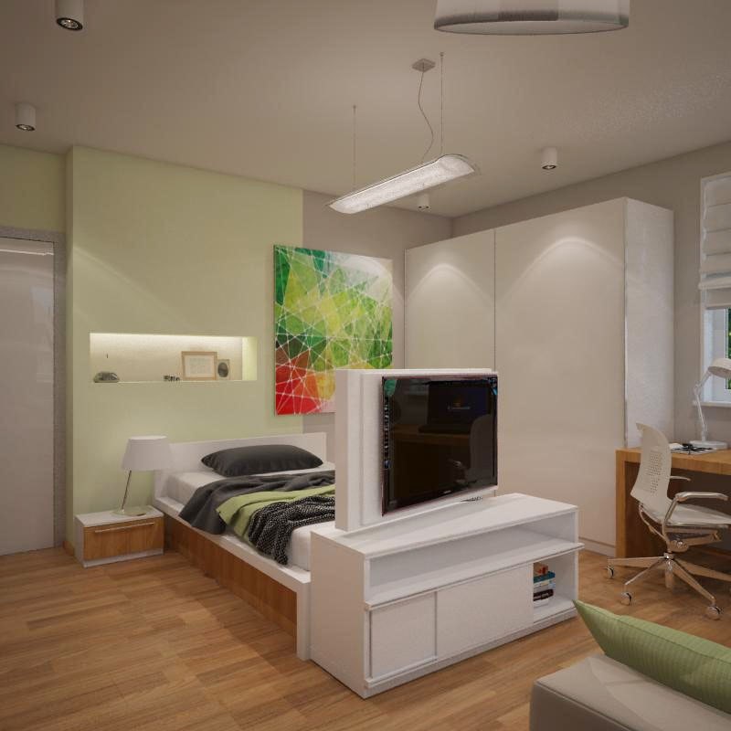 Микс стилей в частном доме